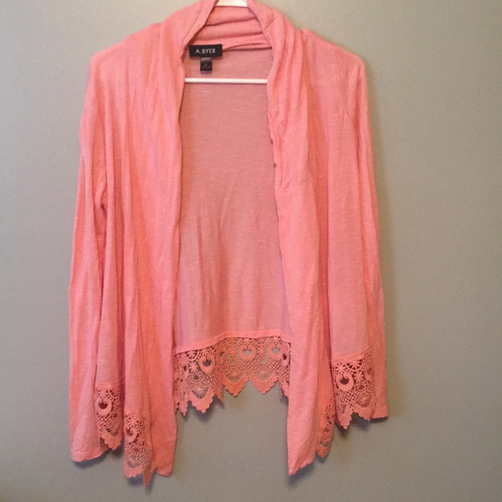 Open front cardigan